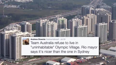 Australian Olympics Team Refuses To Stay At Olympic Village Due To Poor Conditions