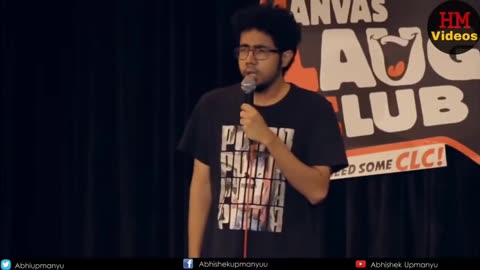 Canvas Laugh Club Best of Standup comedy by Abhishek Upmanyu Comedy Compilation