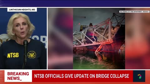 NTSB says 56 containers of hazardous materials were on cargo ship