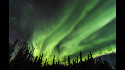 Spectacular New Year's Eve Aurora display in Alaska