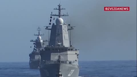 Russia and China conduct joint naval exercise in Pacific Ocean