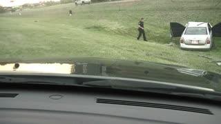 Police Chase Ends with A PIT Move and Bare Foot Bail...