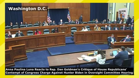 Anna Paulina Luna Reacts to Rep. Dan Goldman's Critique of House Republicans'