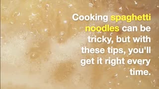 How to Cook Spaghetti Noodles Correctly