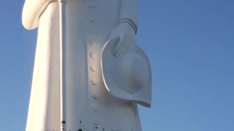 Estátua do Padre Cícero em Juazeiro do Norte-CE.