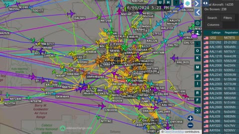 Phoenix Air Traffic - that crashed due to SOMEONES heavy RF device - June 9th 2024 -