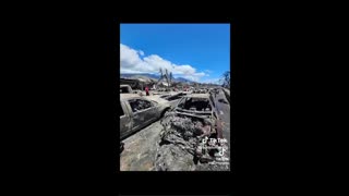 AFTERMATH IN WEST MAUI FROM DIRECTED ENERGY WEAPON ATTACK
