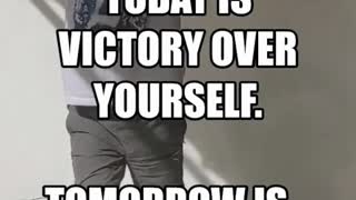 Fitness Motivation: Today Is Victory Over Yourself! (TRY THIS)