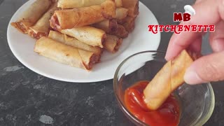 Best Ever Crispy Crunchy Spring Roll! Egg Roll , Lumpiang Shanghai. Try it! Your family will love it