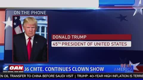 President Trump - J6 Committee Clown Show