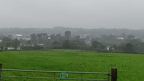 Zooming in on Pembroke Castle
