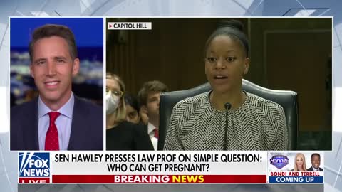 Sen. Hawley discusses viral hearing moment with prof over 'people with a capacity for pregnancy