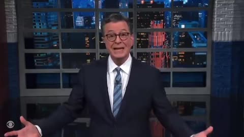 Stephen Colbert Projecting His Unhinged TDS On National Television