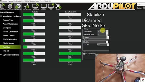 Hexacopter Drone using APM2.8 [Part 2] Connections and Flight controller setup | Mission Planner