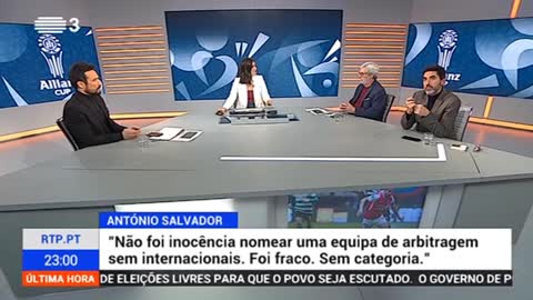 Mário Nóbrega comenta declarações de António Salvador