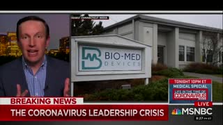 Sen. Chris Murphy links Trump's handling of coronavirus to impeachment