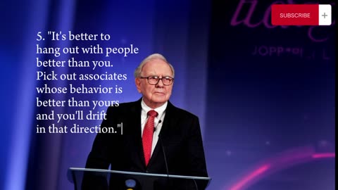 5 Important Quotes of Warren Buffett...