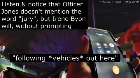 KENOSHA, Wisconsin - Body camera footage from the night that a NBC producer was pulled over