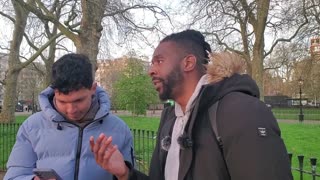 Speakers Corner - David Talks About Predestination - The Muslim Reads All Theolo