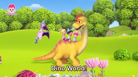Welcome to The Dino World - Bebefinn Nursery Rhymes and Kids Songs Cartoon for Kids