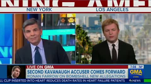 Ronan Farrow Says New Kavanaugh Accuser Came Forward Because Dems 'Came Looking For Claim'