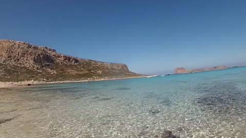 BALOS BEACH - ELAFONISI __ Magical beaches in the world, The beach scenery is breathtaking