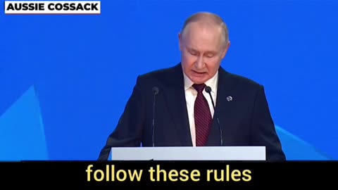 Putin message to the USA, who are you?