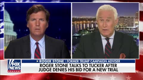 Roger Stone speaks to Tucker Carlson about sentence