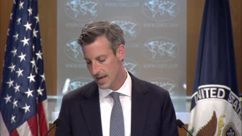 State Department press briefing with spokesman Ned Price