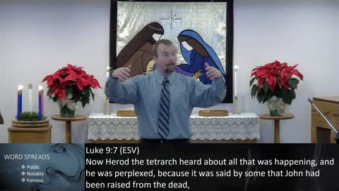 Luke 9.7-9 Perplexed