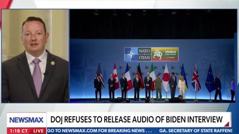 Rep. Eric Burlison Blasts Biden and His Corrupt Justice Department on Newsmax