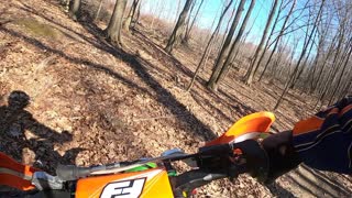 New Hard Enduro Lines on the KDX