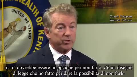 Il Senatore Paul sulla "ricerca" sui beagle finanziata da Fauci: a me sembra tortura.