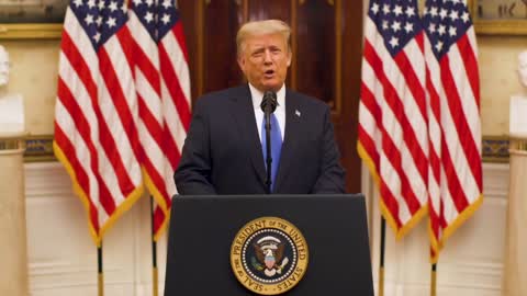 President Donald Trump's Farewell Address To The Nation