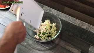 Avocado Chicken Salad - Healthy and SIMPLE