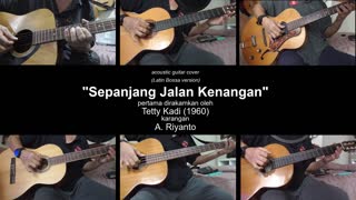 Guitar Learning Journey: "Sepanjang Jalan Kenangan" instrumental cover