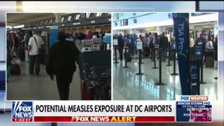 Reports passengers in the state of Va might have been exposed to highly contagious Measles.