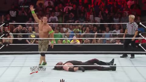 Jhon Cena & Roman Reigns vs Randy Orton & Kane Raw