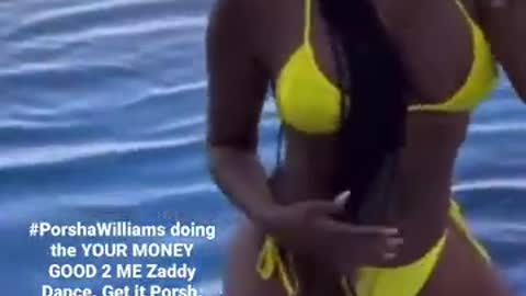 Porsha Williams Doing the your Money Good 2 Me Zaddy Dance short 😀🥰