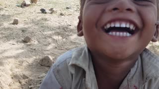 Cutes smile ever seen from a poor child
