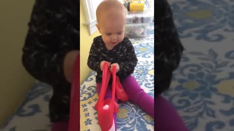 Silly Things When Baby Exercise