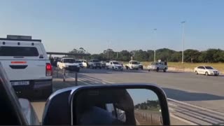 N2 blocked by protestors on Thursday