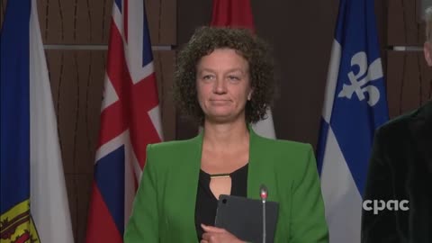 Canada: Green Party leadership candidate Sarah Gabrielle Baron holds a news conference – September 12, 2022