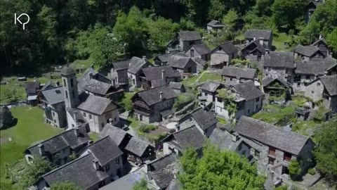 Bavona: All the Houses in This Valley Are Made of Stone Like in a Fairy Tale