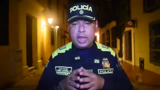 Policía se enfrenta con turista en el Centro