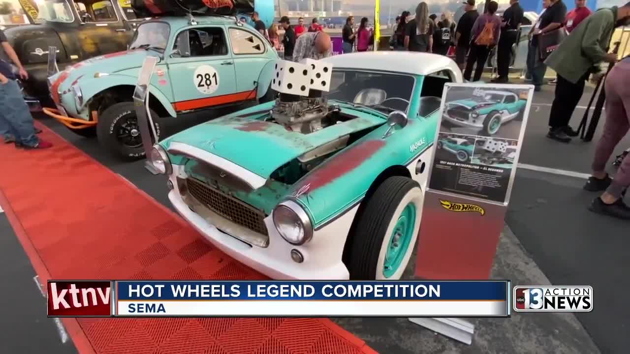 Hot Wheels Legends competition at SEMA