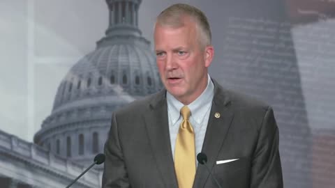 Sen. Dan Sullivan (R-Alaska) leads a press conference on NEPA reform - August 2, 2022