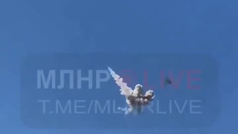 A video of a French SCALP-EG cruise missile being intercepted by Russian Air Defense