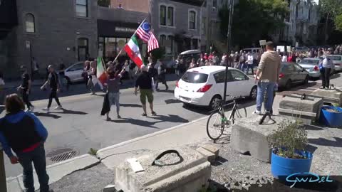 La Marche pour la libération du peuple 12 septembre 2020 - Timelaps