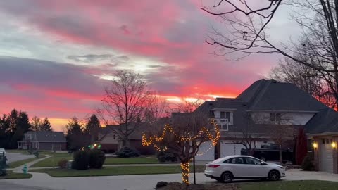 December 16, 2023 - A Gorgeous Morning Sky